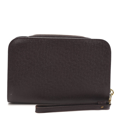 Louis Vuitton Taiga Baikal Pochette Acajou 1 of 7