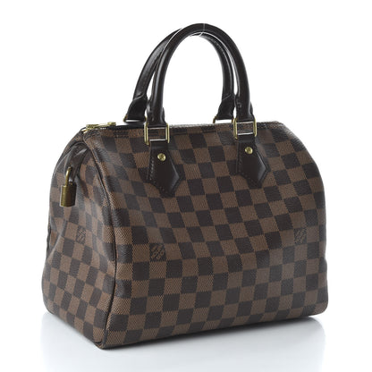 Louis Vuitton Damier Ebene Speedy 25 3 of 10