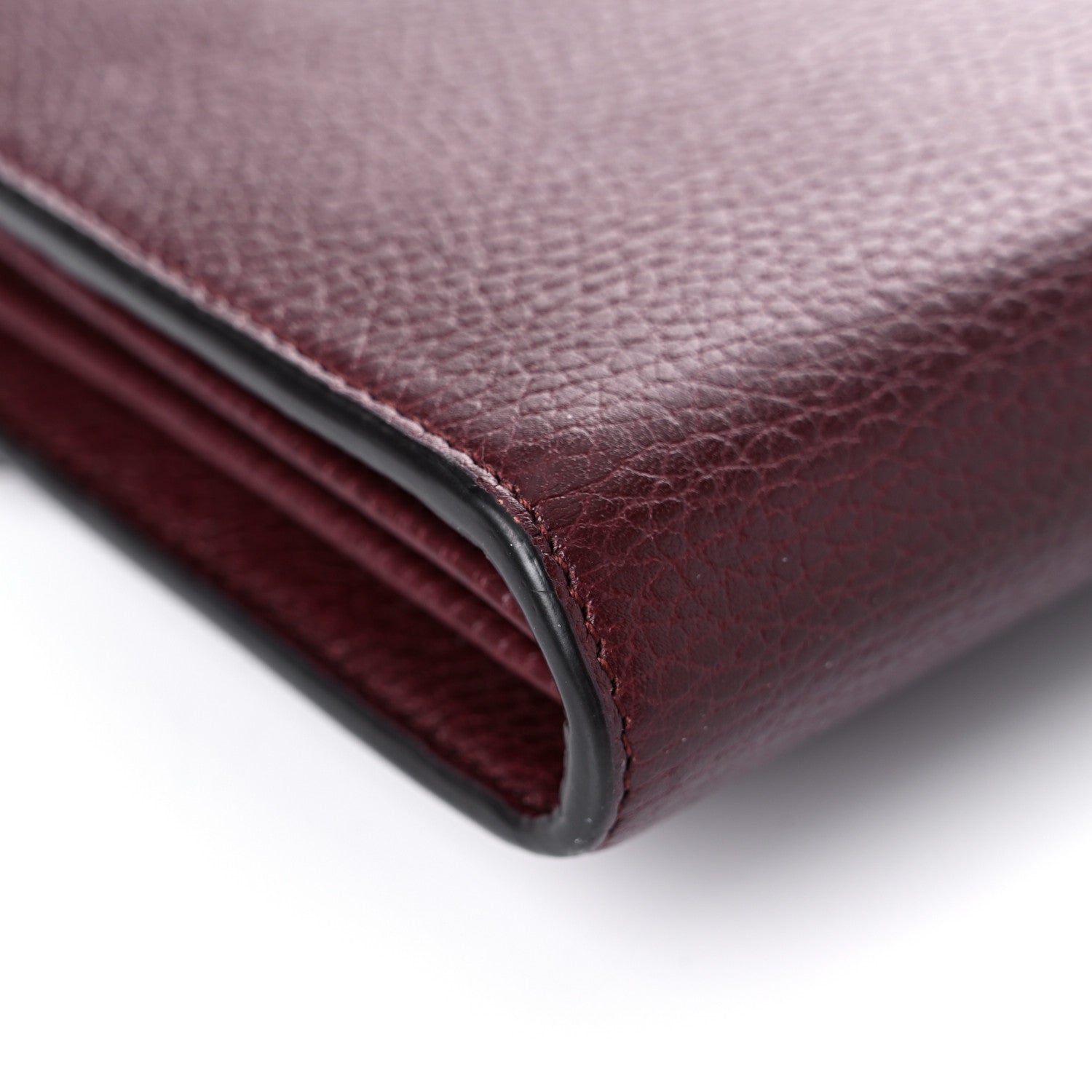 Gucci Dollar Calfskin Crystal Mini Dionysus Chain Wallet Vintage Bordeaux 10 of 15