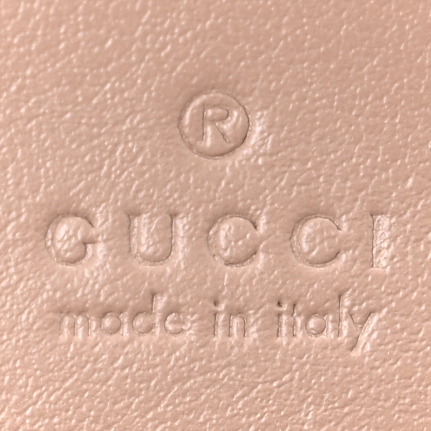 Gucci Calfskin Matelasse GG Marmont Card Case Wallet Porcelain Rose 6 of 10