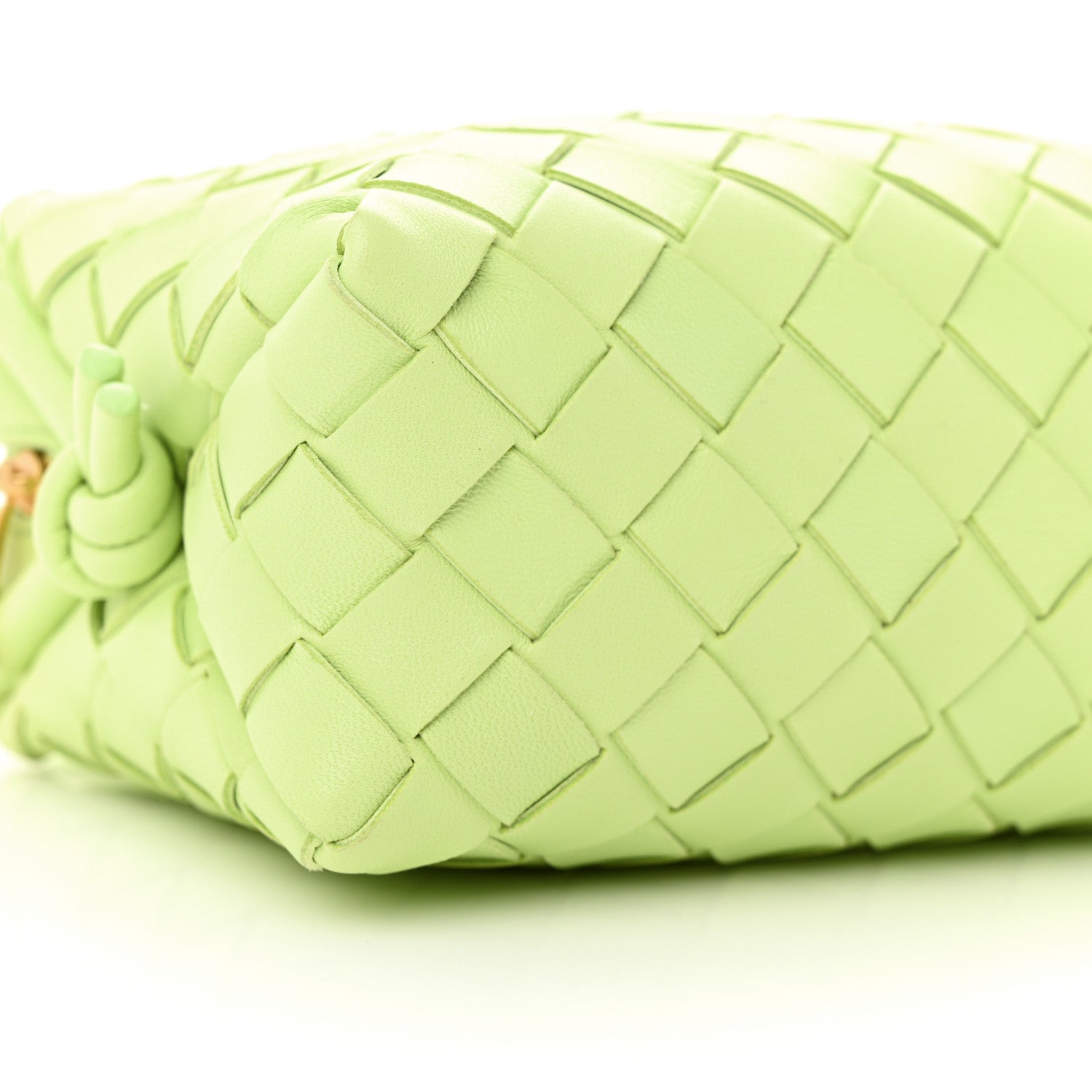 Bottega Veneta Nappa Intrecciato Mini Loop Camera Bag Fennel 8 of 9