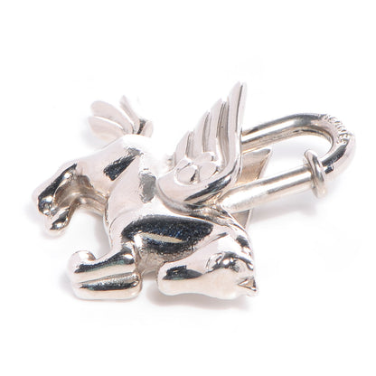 Hermes Pegasus Cadena Lock Palladium 4 of 7