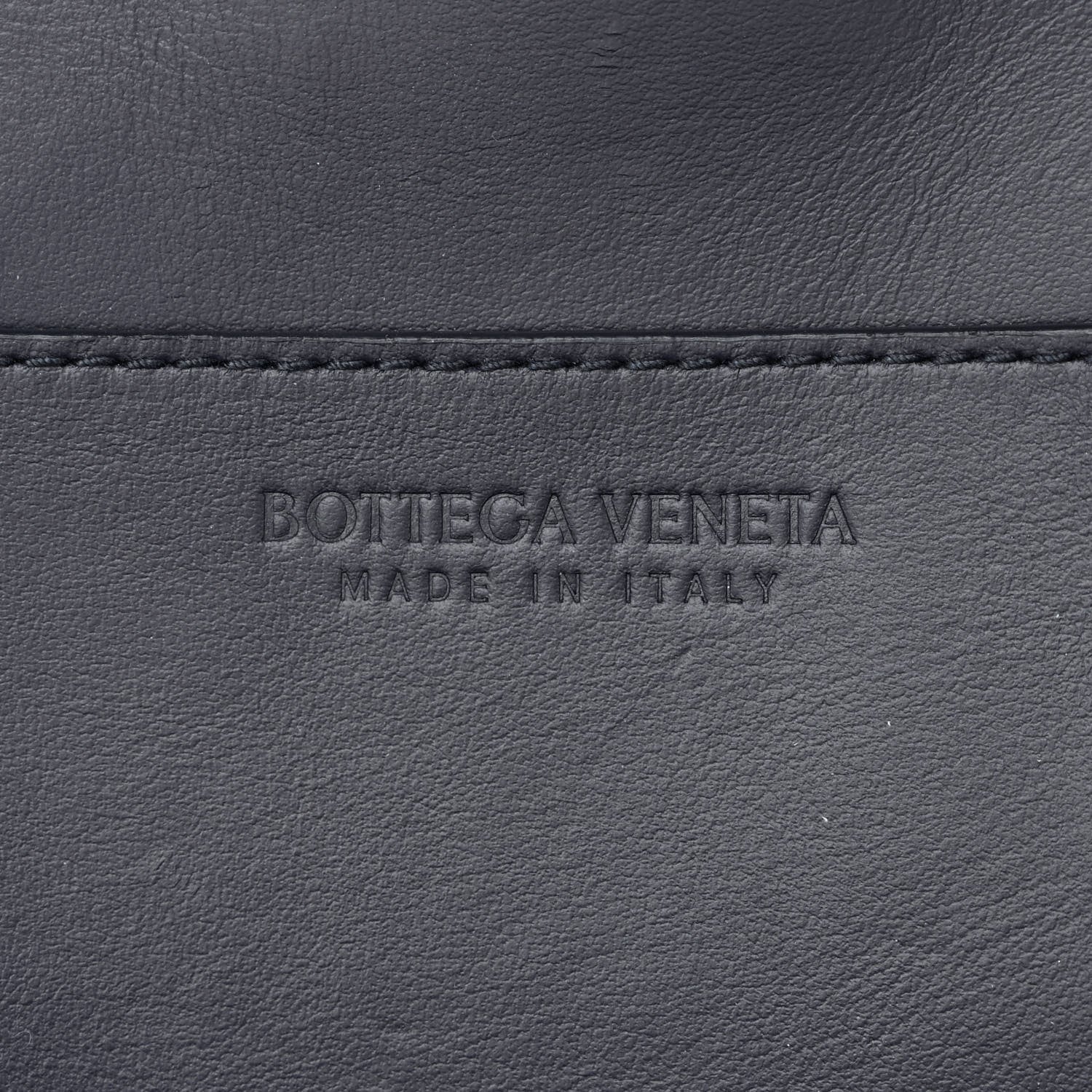 Bottega Veneta Grained Calfskin Intreccio Mini Cassette Sling Bag Deep Blue Pool 6 of 10