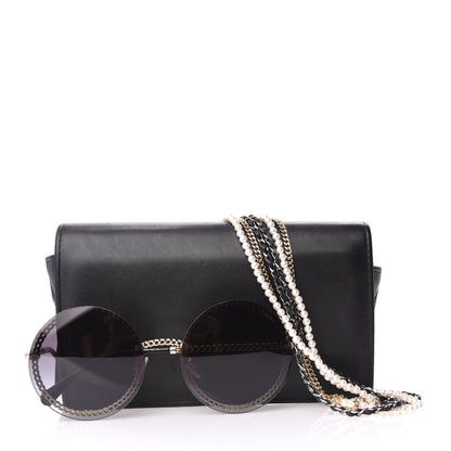 Chanel Round Chain Sunglasses 4245 Gold 8 of 8