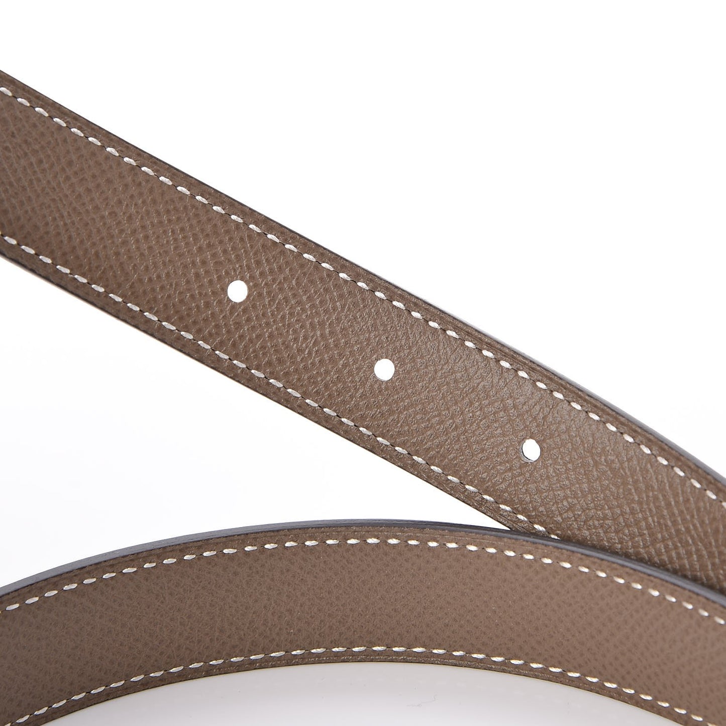 Swift Epsom 24mm Belt Strap 80 Black Etoupe