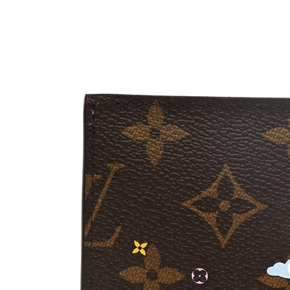 Louis Vuitton Monogram 2020 Christmas Animation Big Wheel Passport Cover Rose Ballerine 9 of 10
