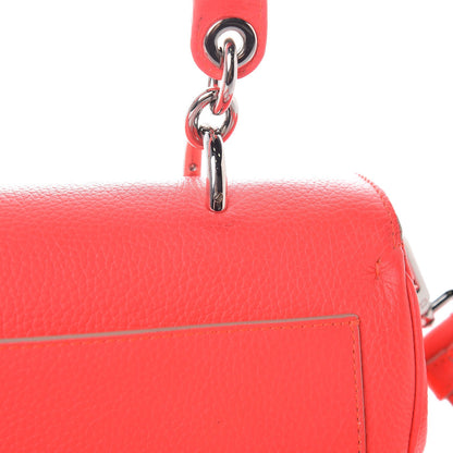 Christian Dior Bullcalf Mini Be Dior Satchel Fluorescent Goji Pink 11 of 20