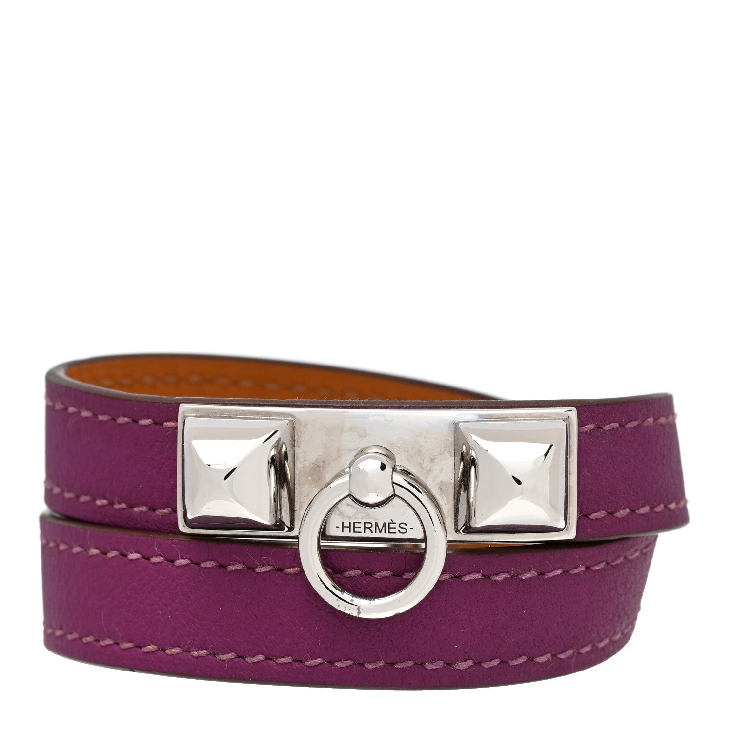 Hermes Swift Rivale Double Tour Bracelet Anemone 1 of 7