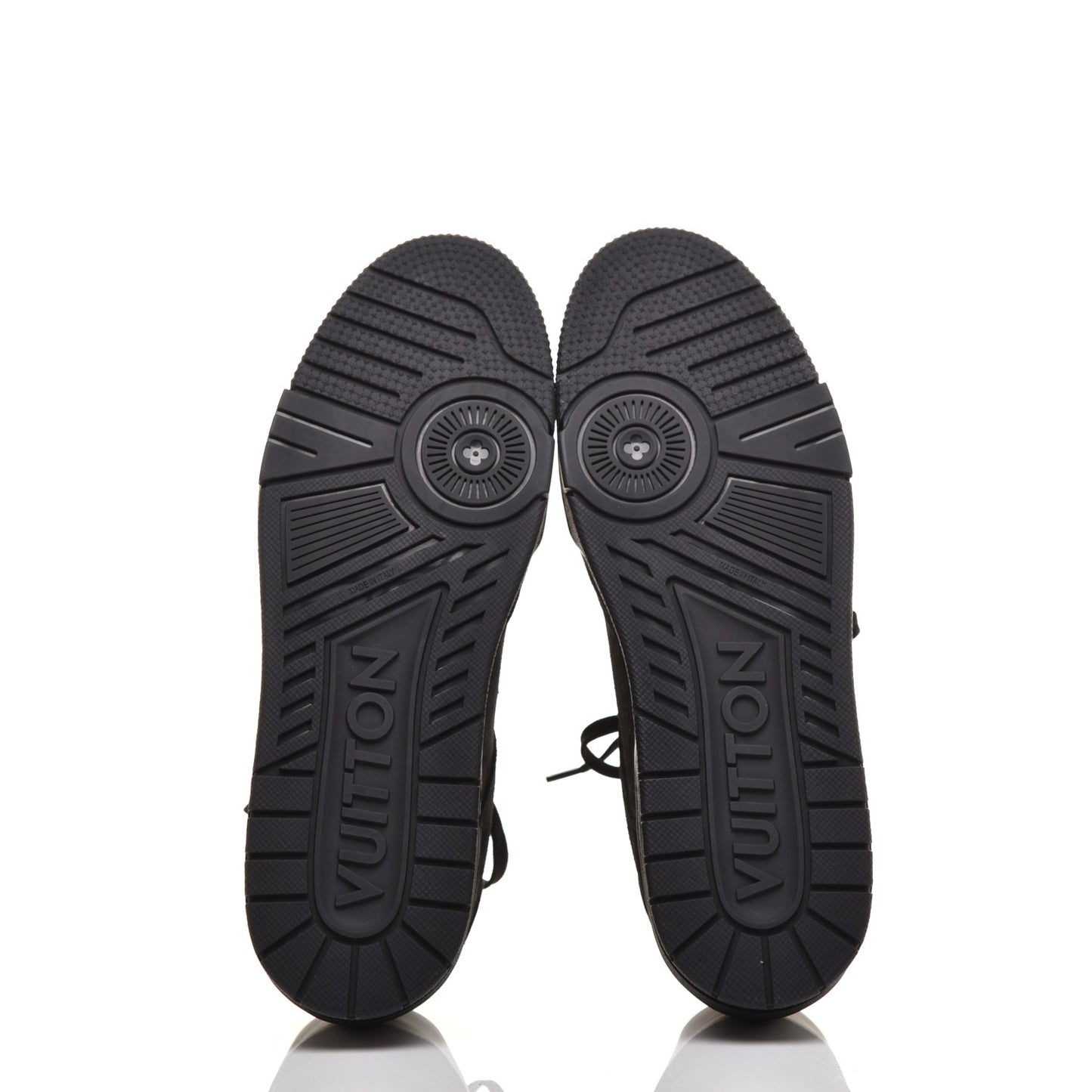 Suede Uniform Sneakers 9.5 Black