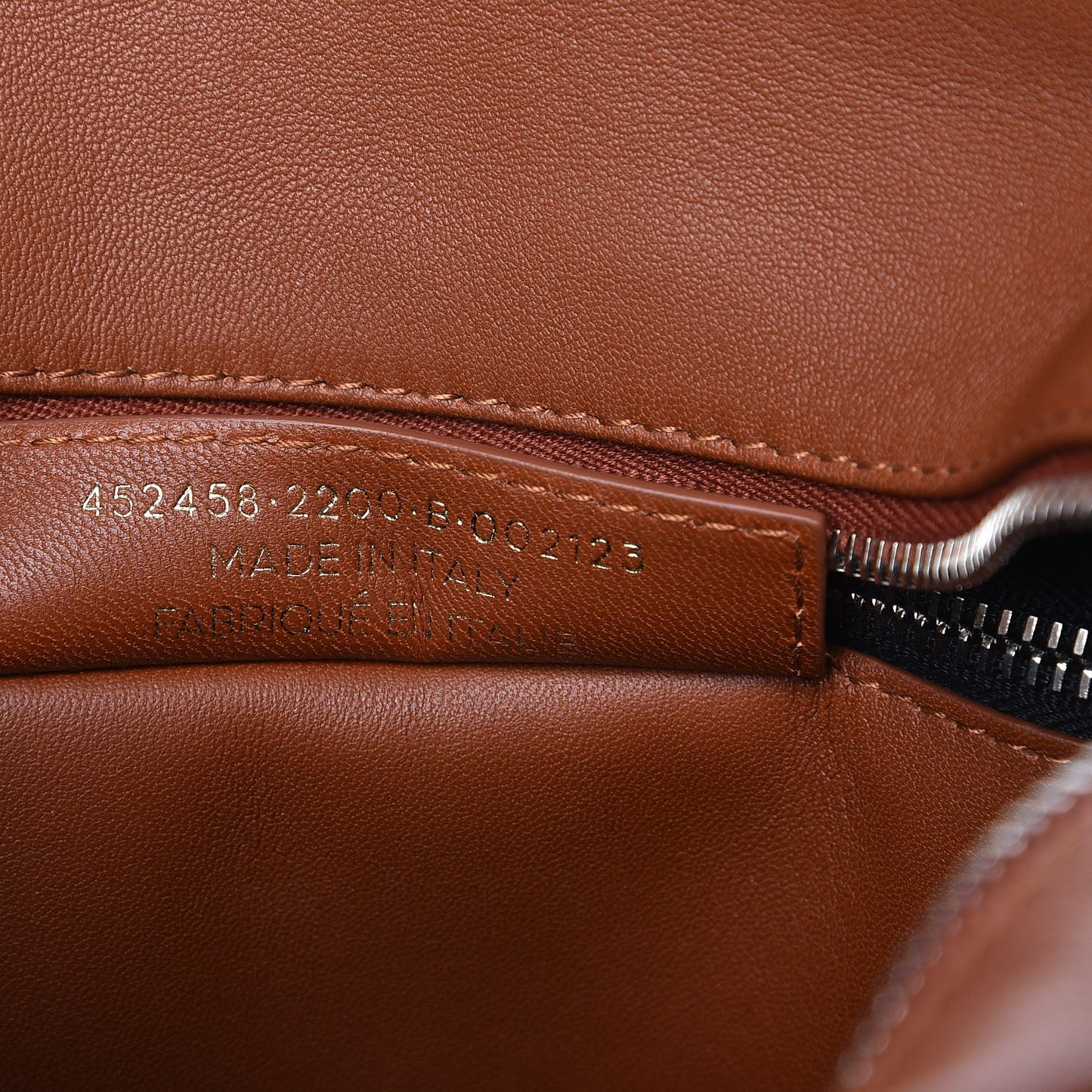 Agneau XS Bazar Shopper Tote Marron Fauve