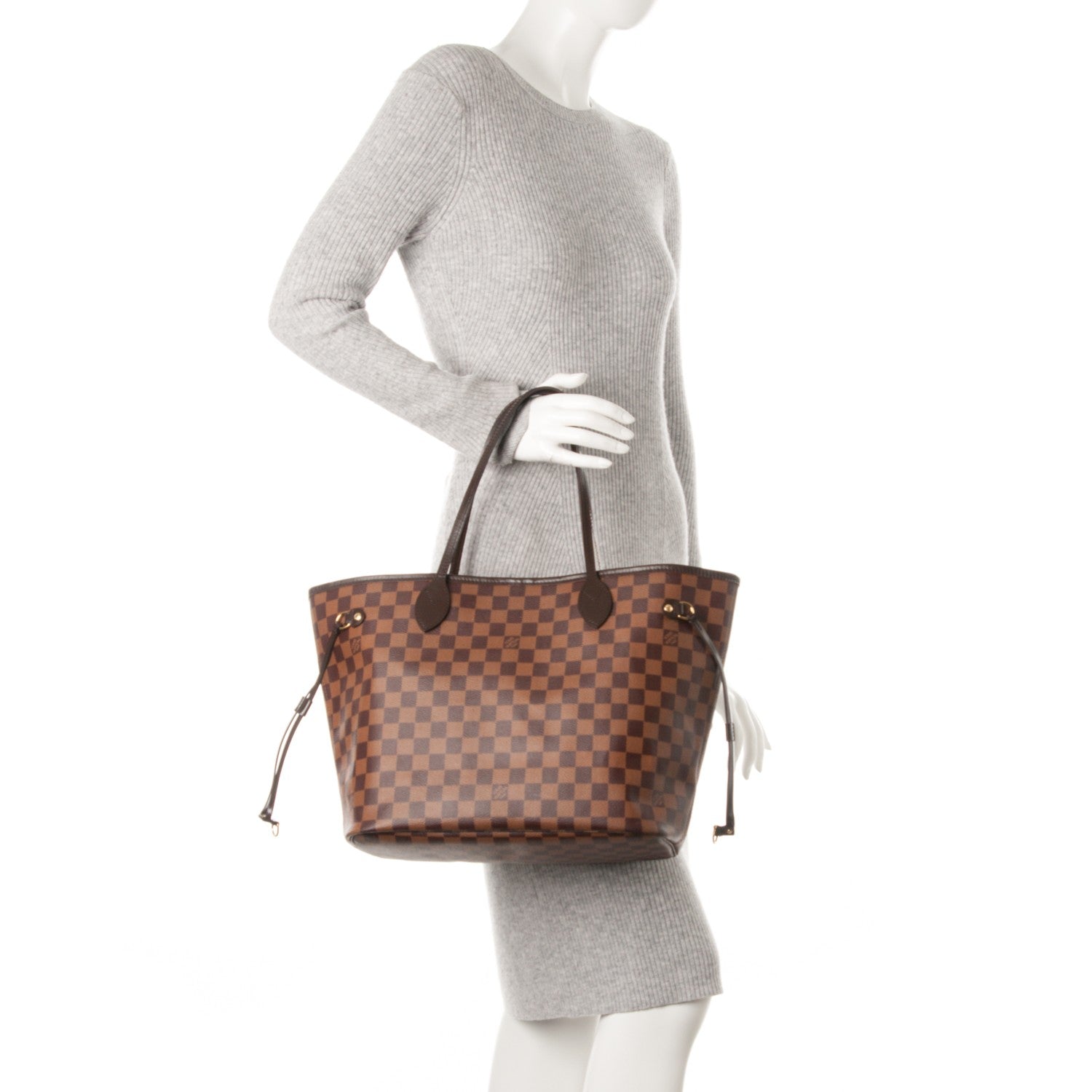 Louis Vuitton Damier Ebene Neo Neverfull MM 2 of 7
