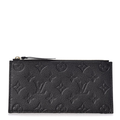 Louis Vuitton Empreinte Felicie Chain Wallet Zippered Insert Black 1 of 6