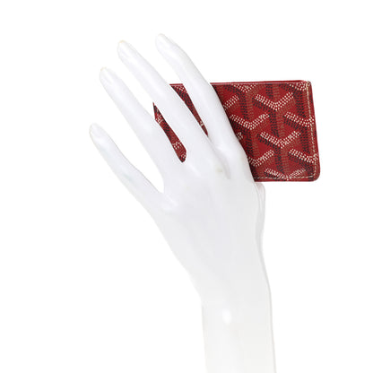 Goyard Goyardine Card Holder Red 2 of 7