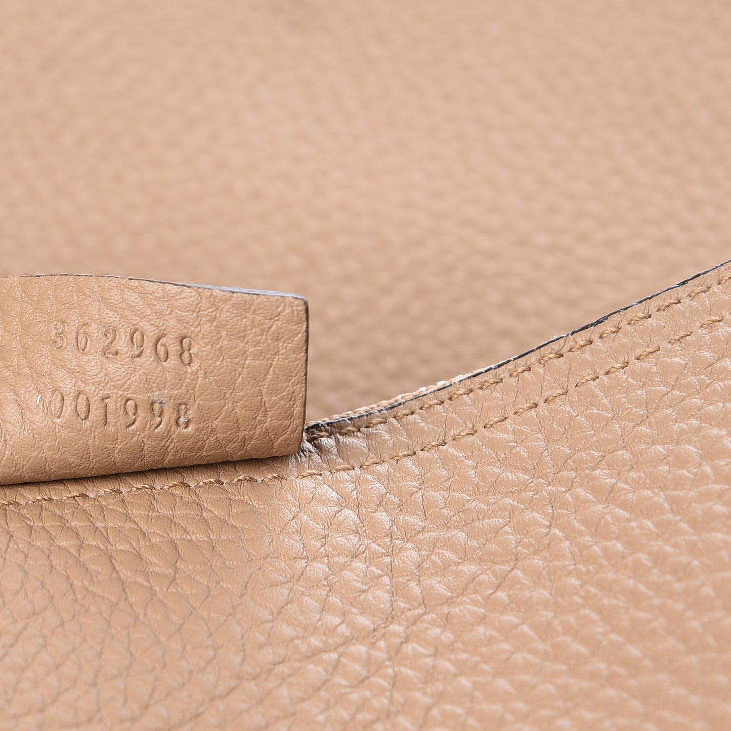 Soft Grained Calfskin Large Jackie Hobo Classic Camel