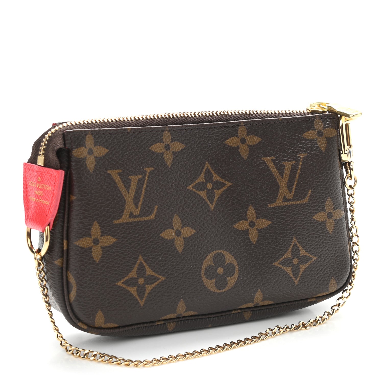 Louis Vuitton Monogram 2021 Christmas Animation London Mini Pochette Accessories Red 3 of 9