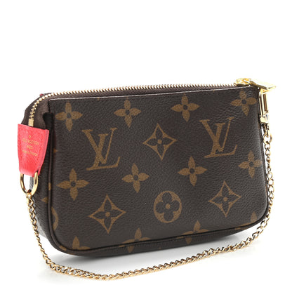 Louis Vuitton Monogram 2021 Christmas Animation London Mini Pochette Accessories Red 3 of 9