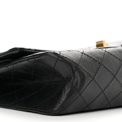Chanel Aged Calfskin Quilted 2.55 Reissue 225 Flap Black 8 of 12