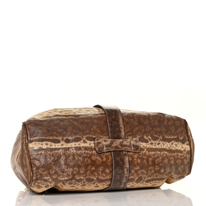 Jimmy Choo Watersnake Ramona Brown 3 of 9