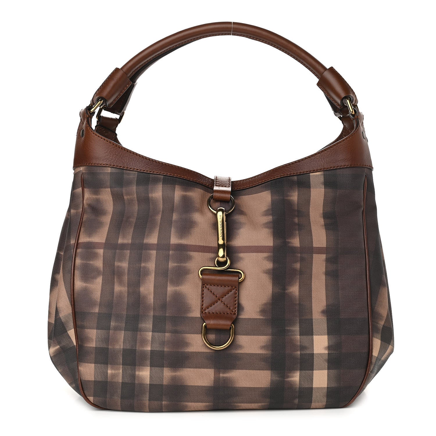 Burberry Nylon Tie Dye Medium Marple Tote Dark Tan 1 of 12