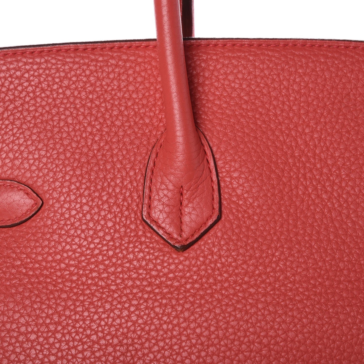 Hermes Taurillon Clemence Birkin 35 Bougainvillea 28 of 32