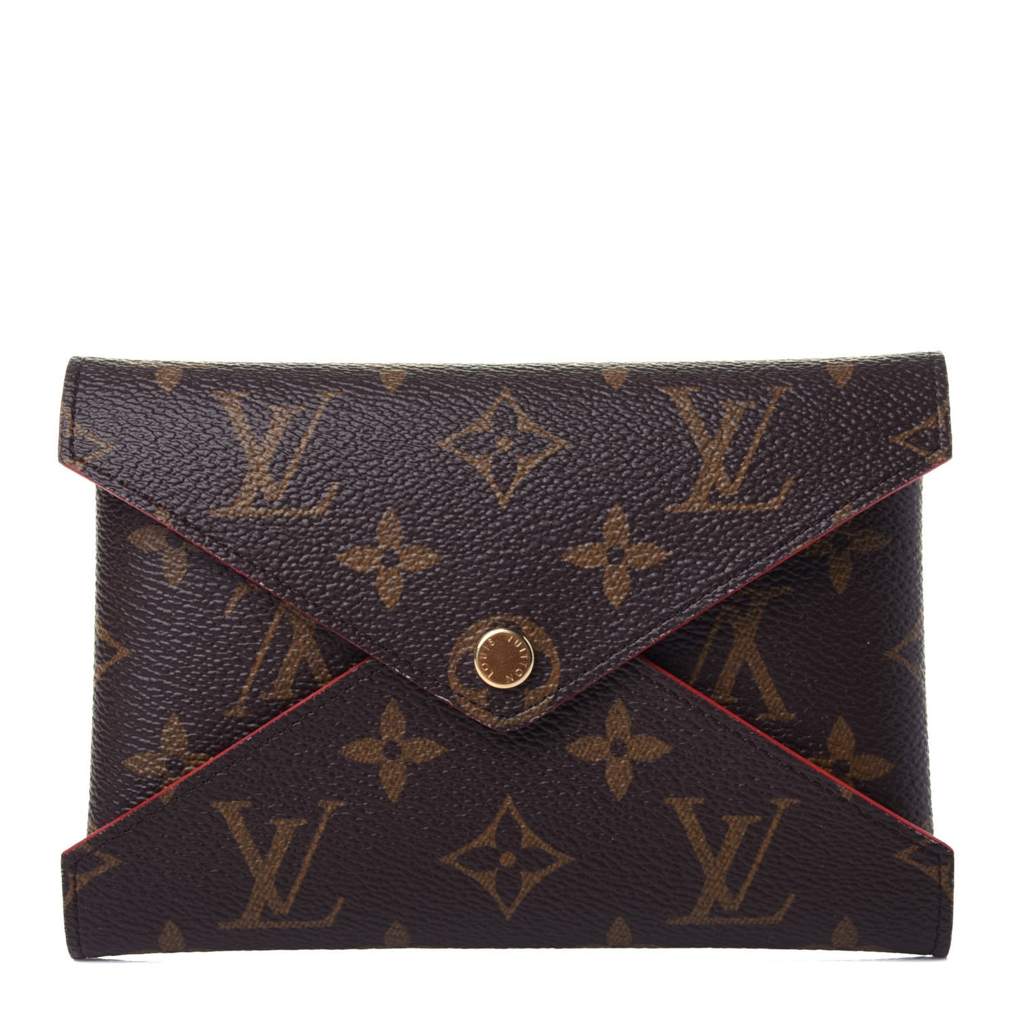 Monogram Medium Kirigami Pochette Insert Coquelicot