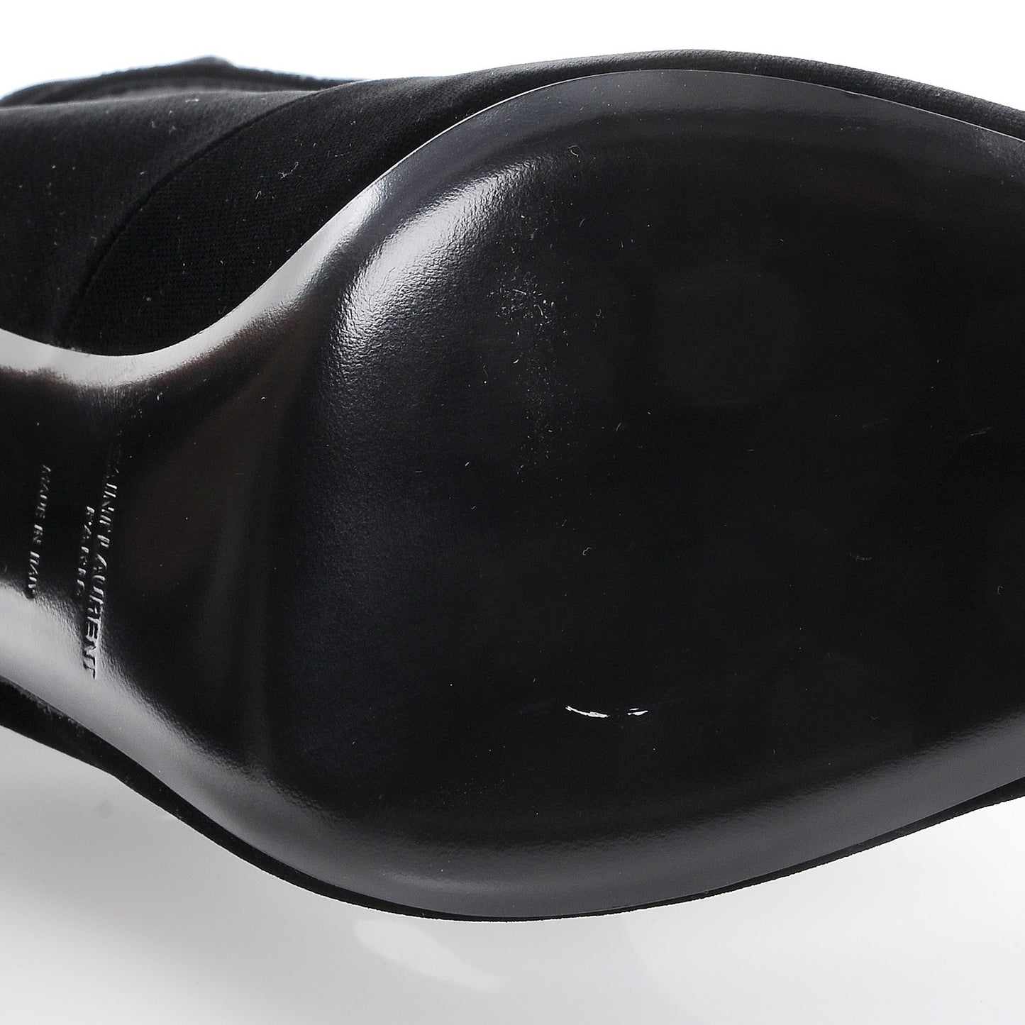 Veluto Master Loulou 95 Lace Up Sandals 40 Black Lucido