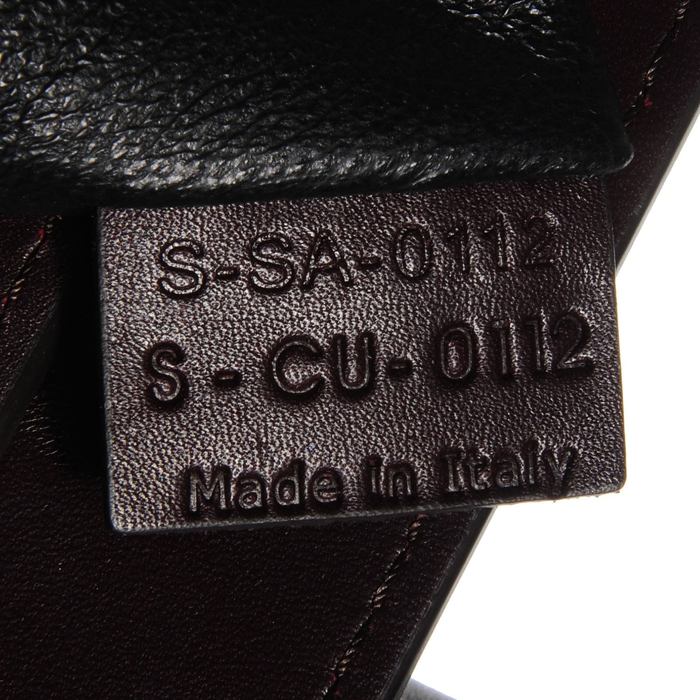 Smooth Calfskin Suede Mini Tri-Color Luggage Burgundy