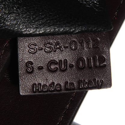 Celine Smooth Calfskin Suede Mini Tri-Color Luggage Burgundy 7 of 7