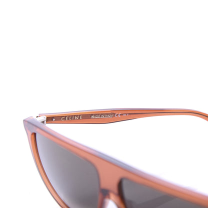 Celine Acetate Thin Shadow Sunglasses CL41435/S Orange 6 of 7