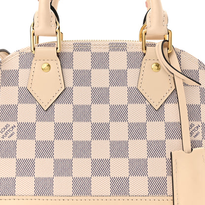 Louis Vuitton Damier Azur Braided Alma BB 7 of 11