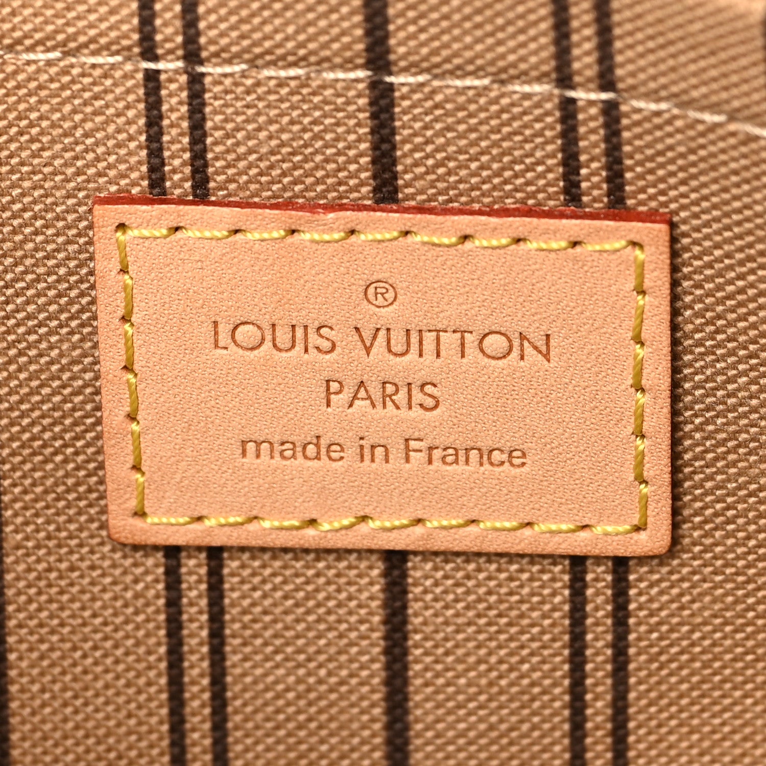 Louis Vuitton Monogram Neverfull MM GM Pochette 7 of 8
