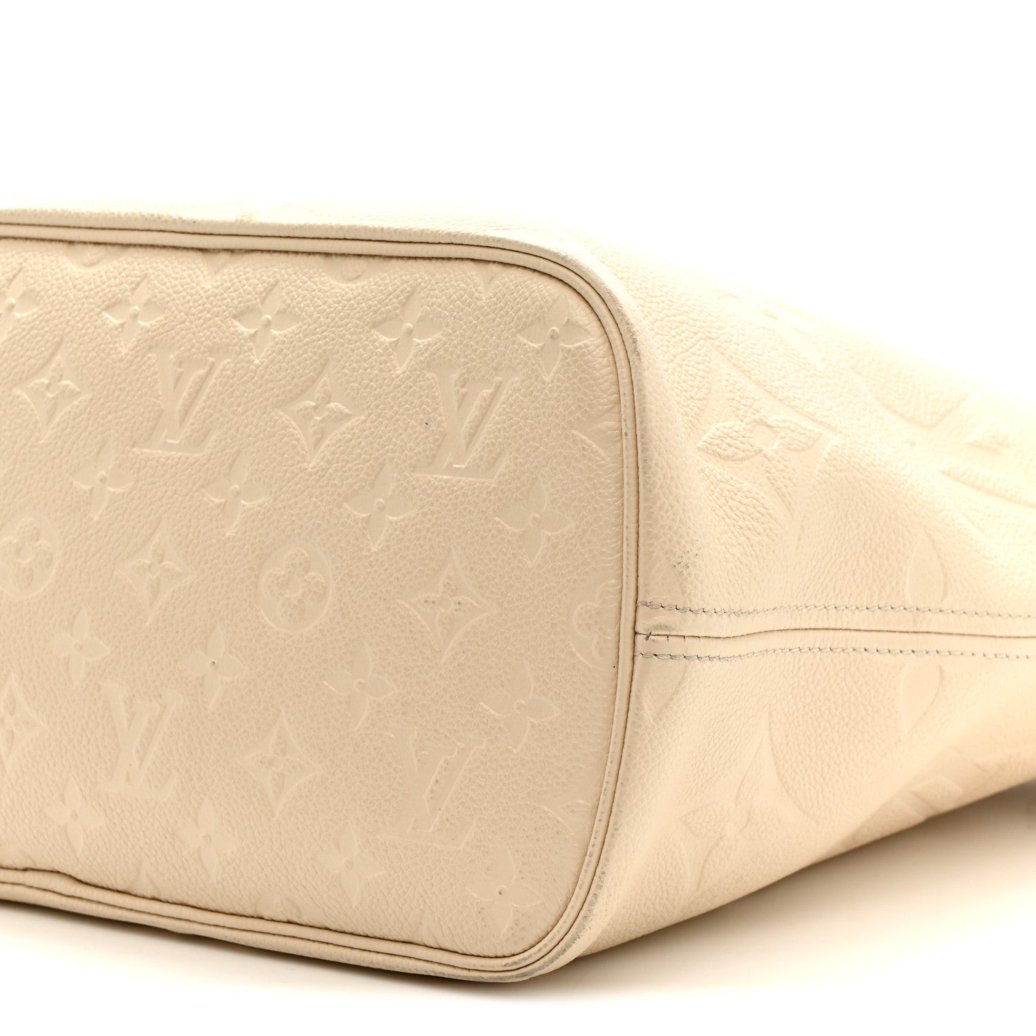 Louis Vuitton Empreinte Monogram Giant Neverfull MM Cream 10 of 16