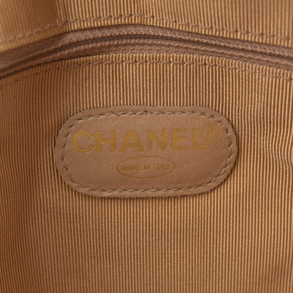 Chanel Lambskin CC Shoulder Bag Beige 6 of 14
