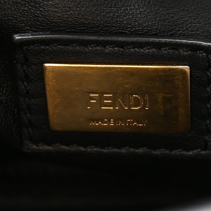 Fendi Nappa Mini Peekaboo Iconic Satchel Black 6 of 10