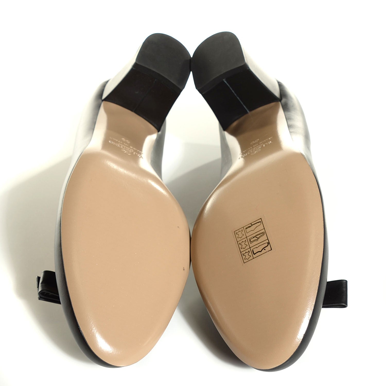 Valentino Garavani Nappa Bow Pumps 39 Black 5 of 8
