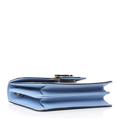 Gucci Dollar Calfskin Small Interlocking G Shoulder Bag Mineral Blue 4 of 10