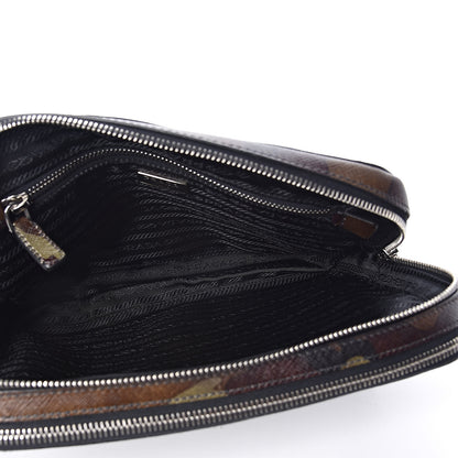 Prada Saffiano Camouflage Travel Bag Mimetico 6 of 11