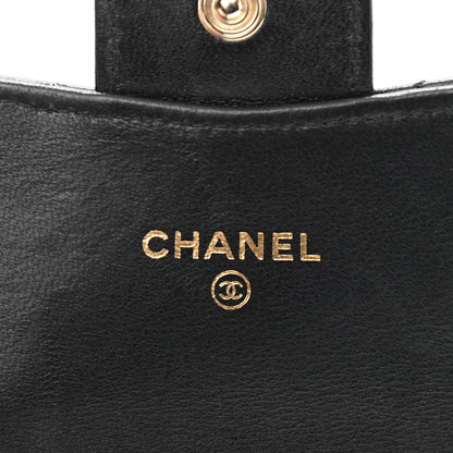 Chanel Lambskin Quilted Chain Belt Bag Black 5 of 11