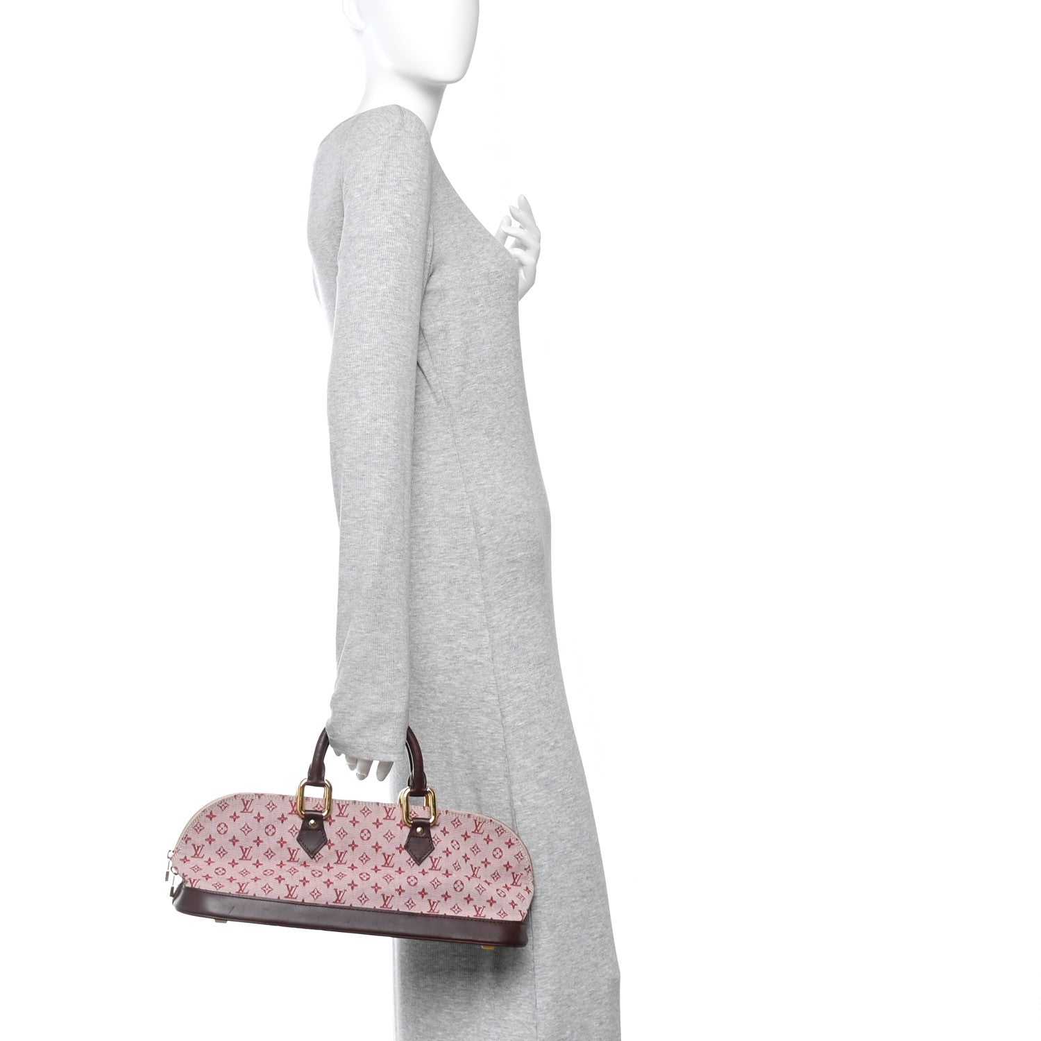 Louis Vuitton Mini Monogram Alma Long Cherry 2 of 16