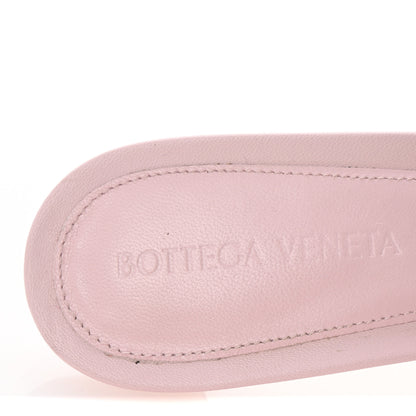 Bottega Veneta Nappa Padded Kitten Heel Mule Sandals 37.5 Cameo 8 of 10