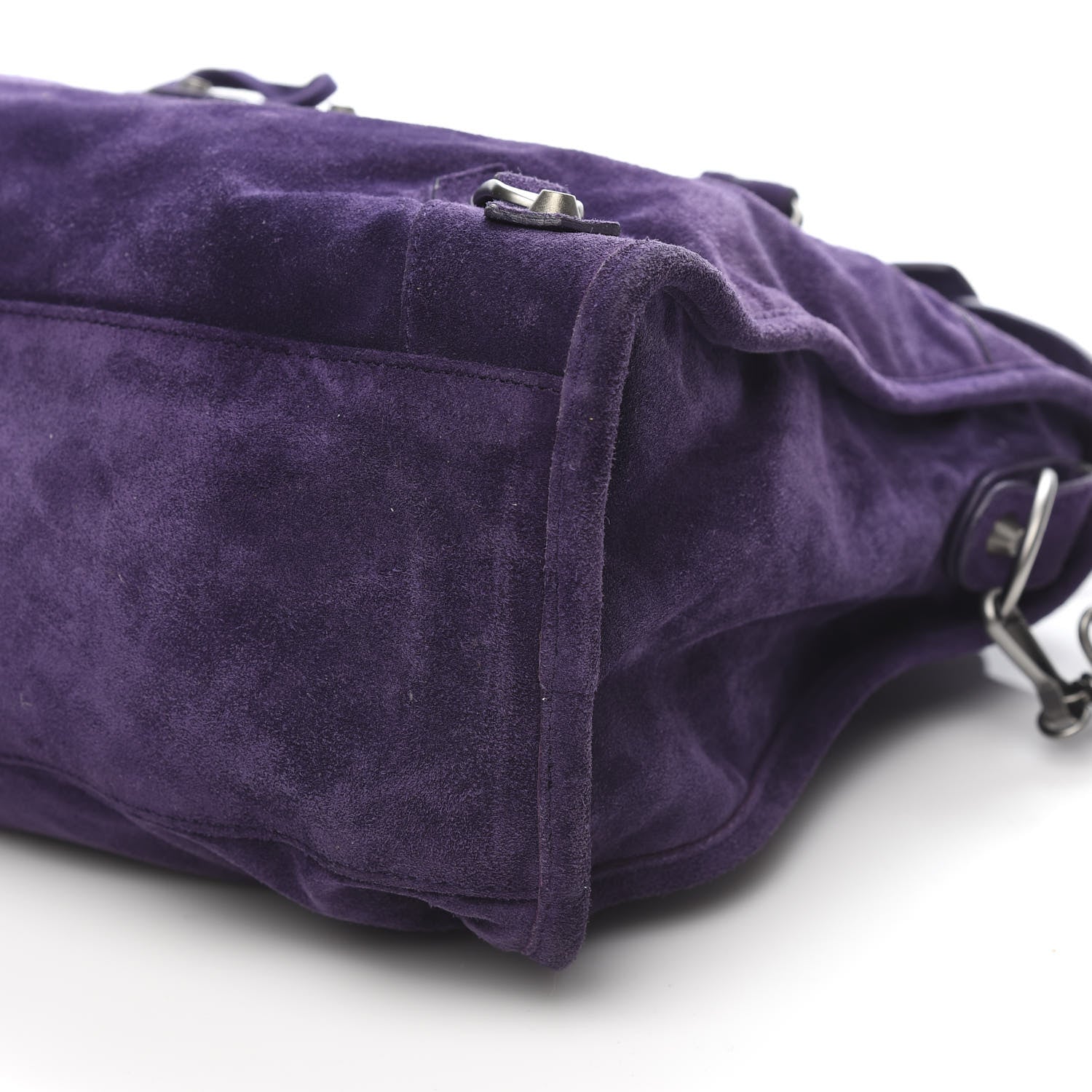 Balenciaga Baby Daim Suede City Purple 9 of 10