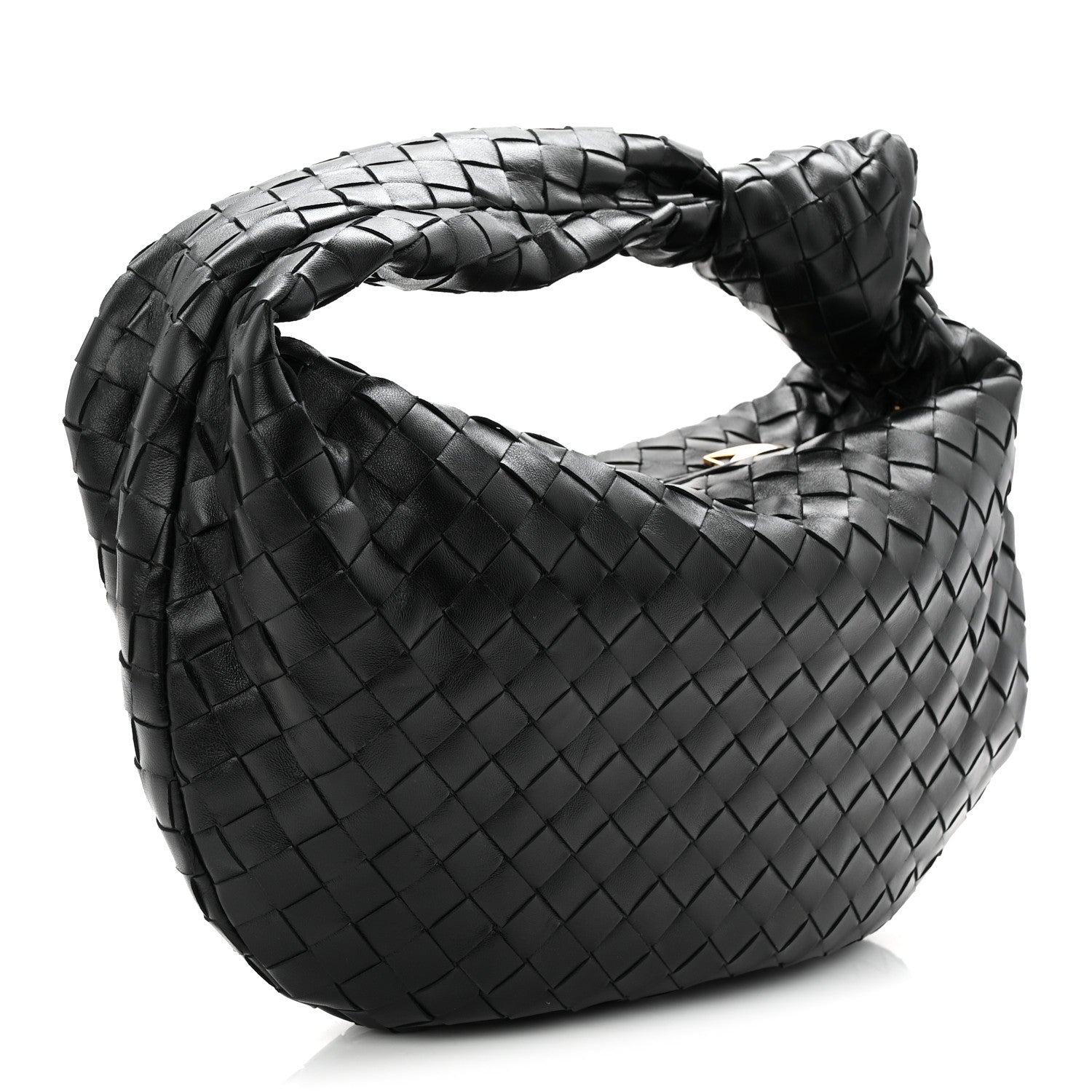 Bottega Veneta Nappa Intrecciato Teen Jodie Hobo Black 3 of 10
