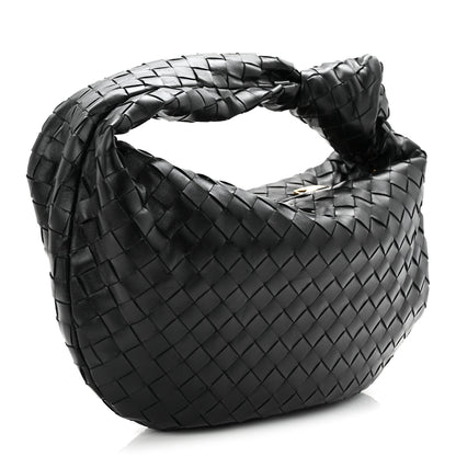 Bottega Veneta Nappa Intrecciato Teen Jodie Hobo Black 3 of 10