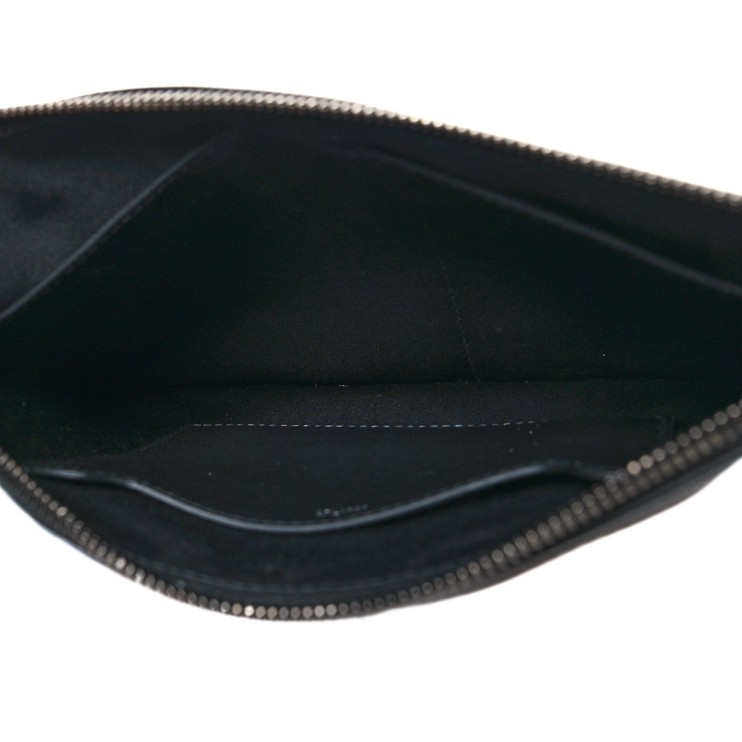 Christian Dior Coated Canvas CD Diamond Hit The Road A5 Pouch Black 5 of 10
