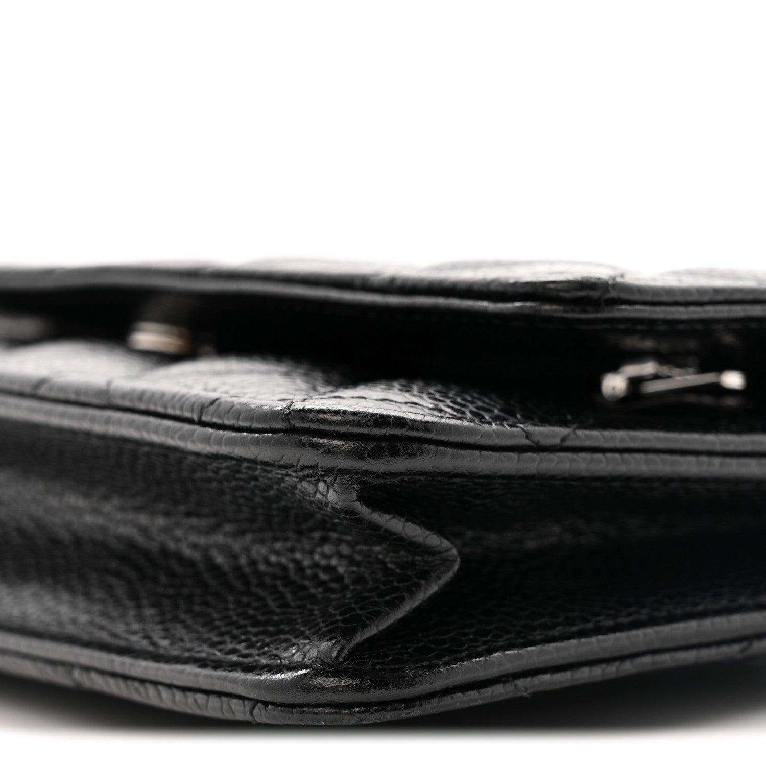 Chanel Caviar Quilted Wallet on Chain WOC Black 11 of 15