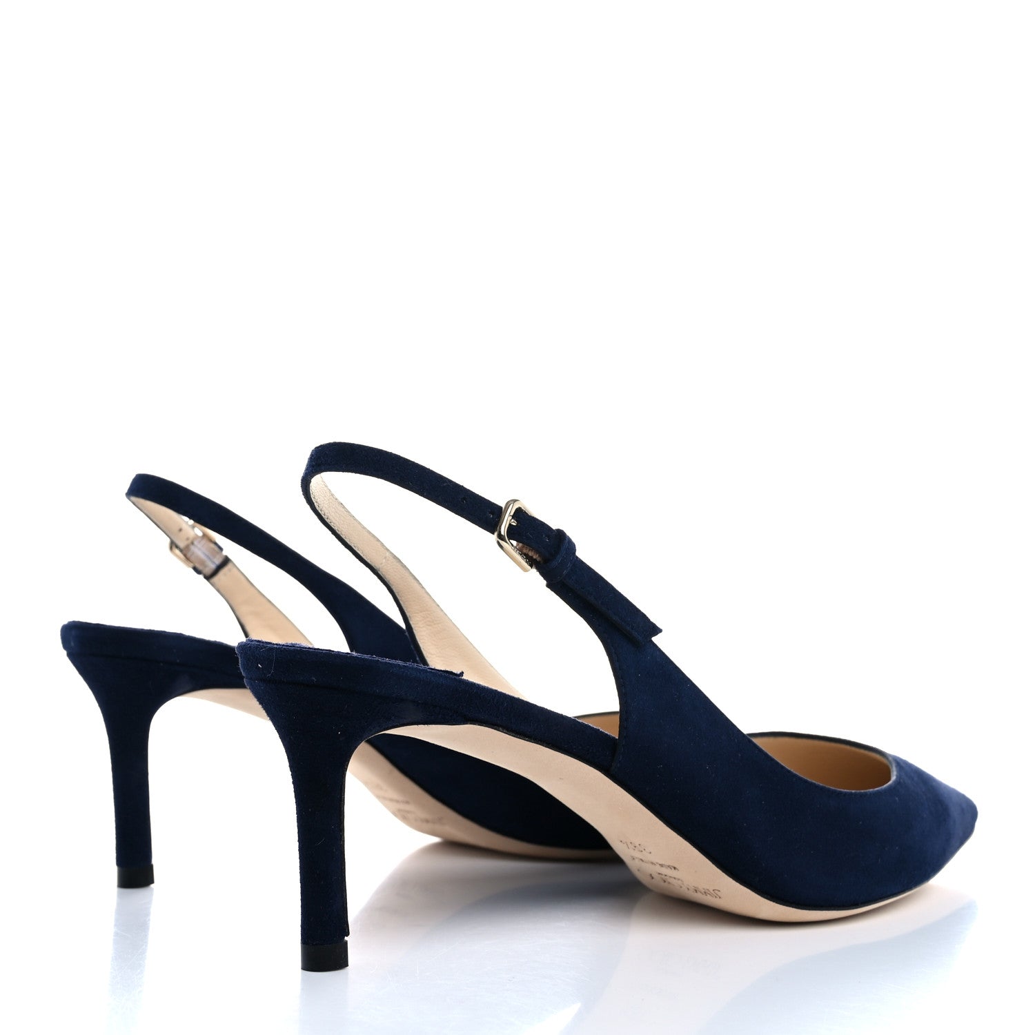 Jimmy Choo Suede Erin 60 Pumps 39.5 Navy 5 of 9