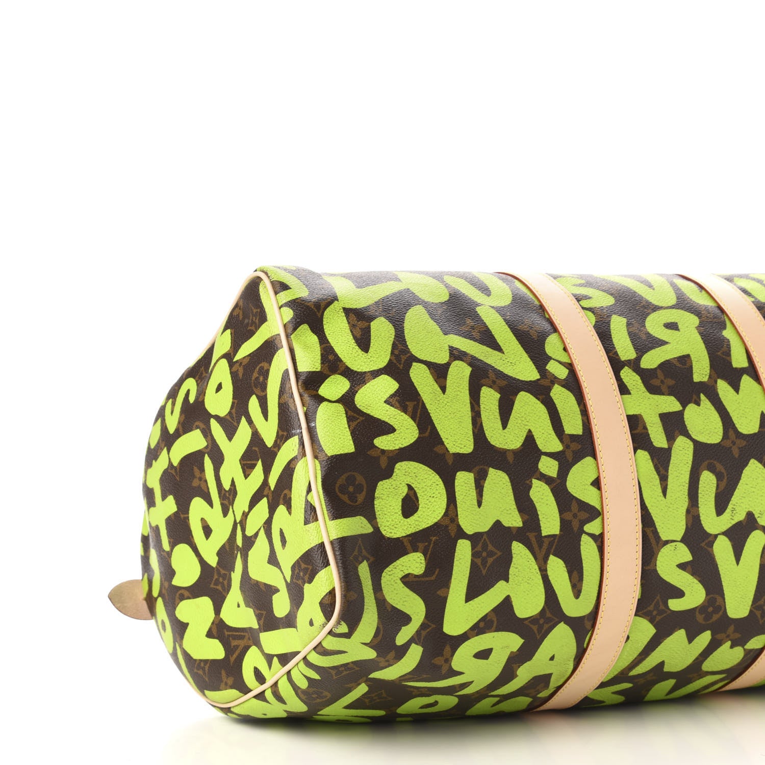 Louis Vuitton Monogram Graffiti Keepall 50 Green 6 of 9