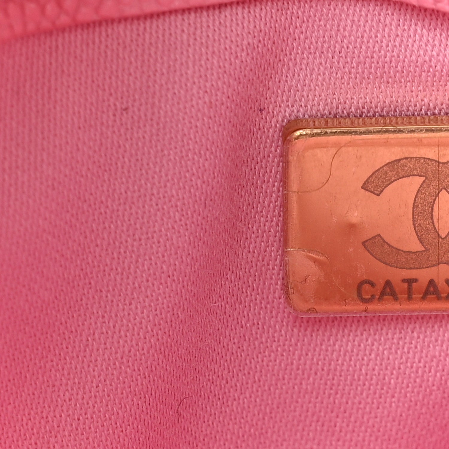 Chanel Caviar Quilted Mini Chanel 25 Handbag Pink 7 of 11