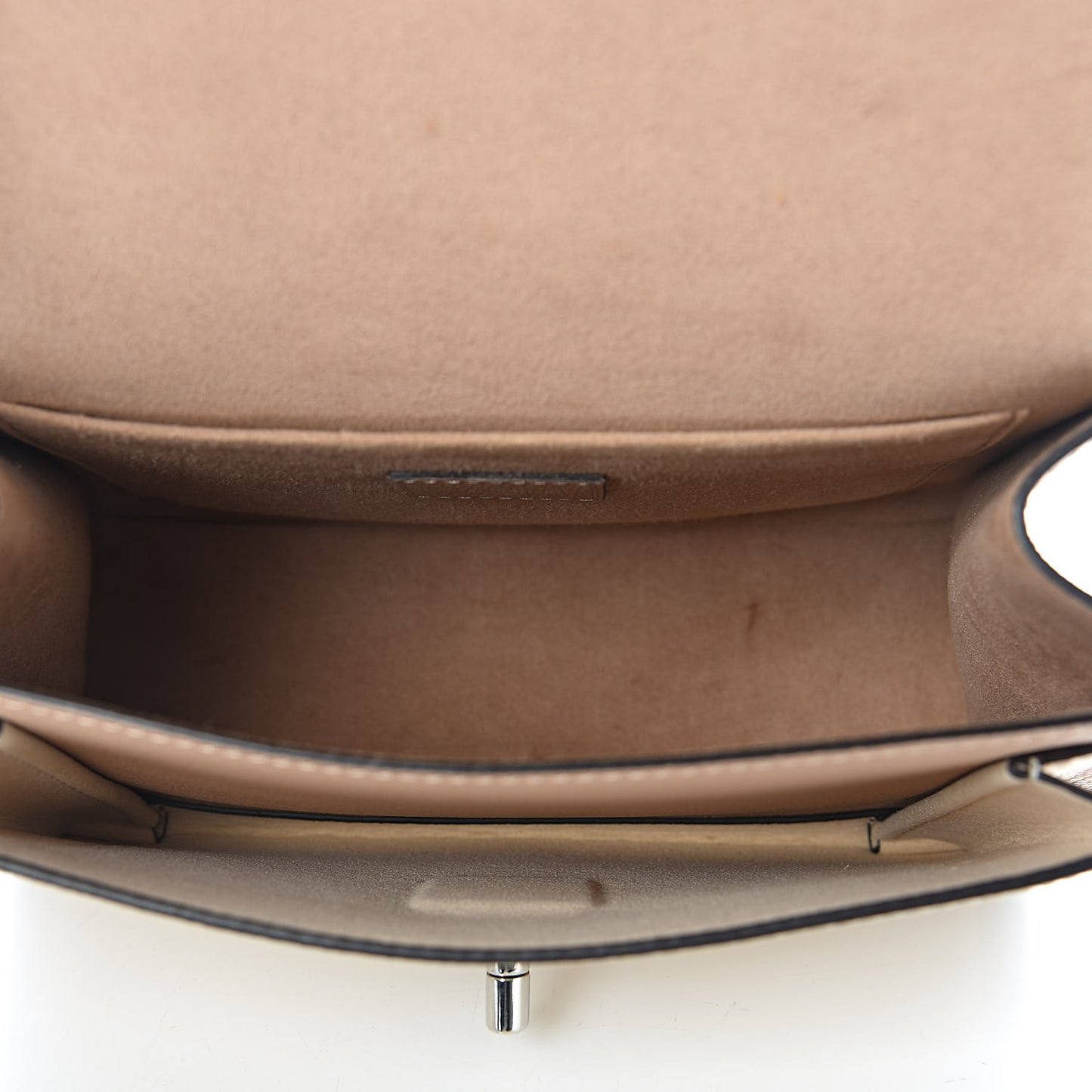 Soft Calfskin Mylockme Chain Bag BB Papyrus Creme