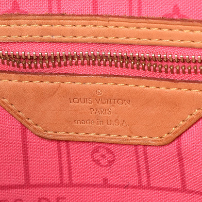 Louis Vuitton Monogram Roses Neverfull MM 8 of 21